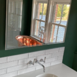 bathroom mirror