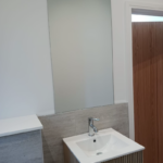 bathroom mirror