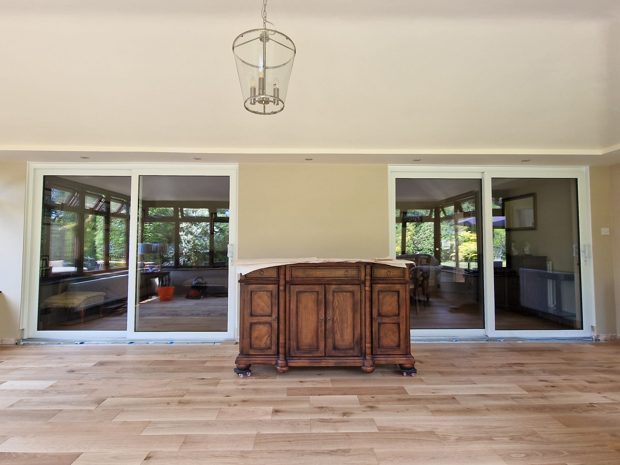 2 uPVC Patio sliding doors