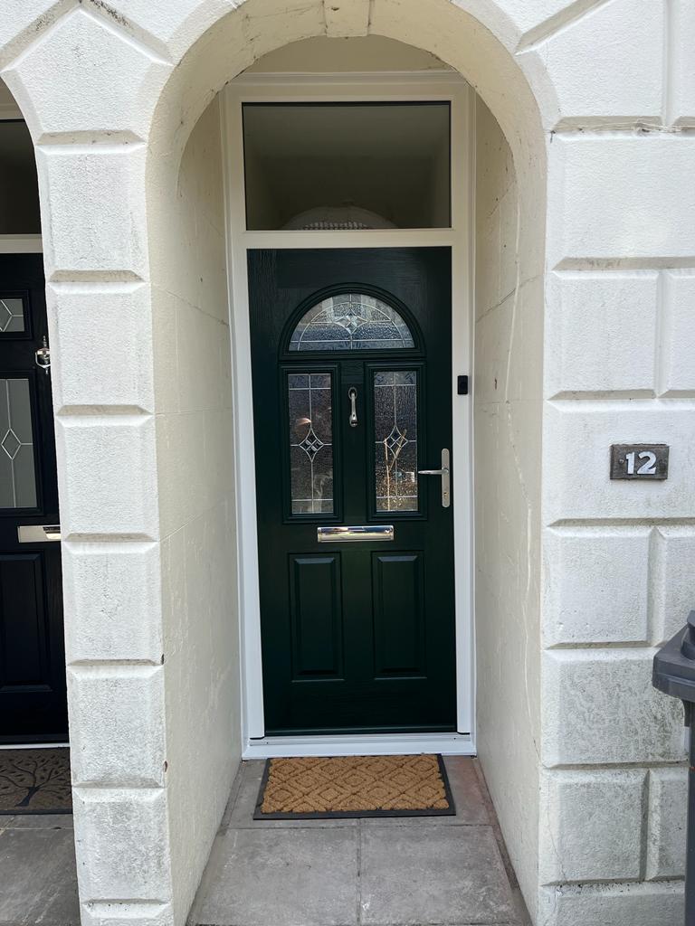 Composite door & toplight