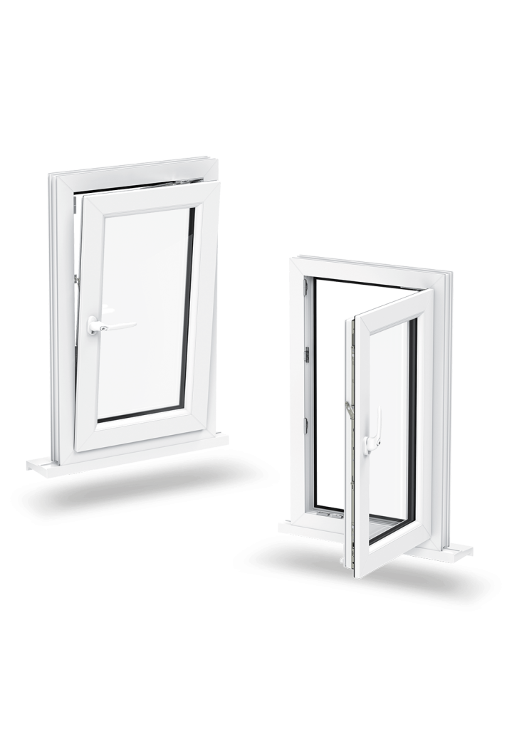 uPVC Tilt & Turn Windows