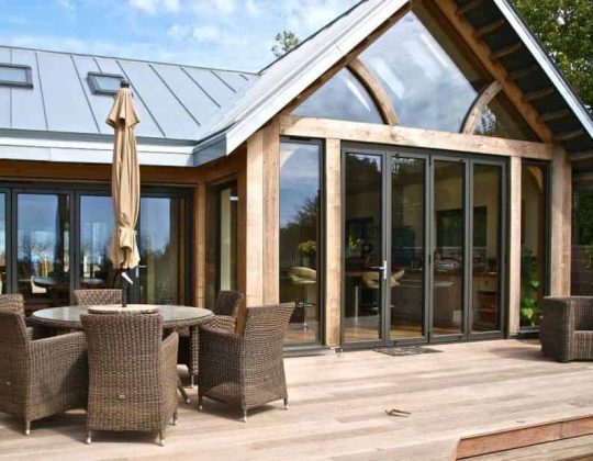 Aluminium Bifold Doors (Folding Doors) Wiltshire Salisbury