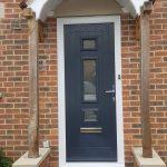 Anthracite Grey composite doors