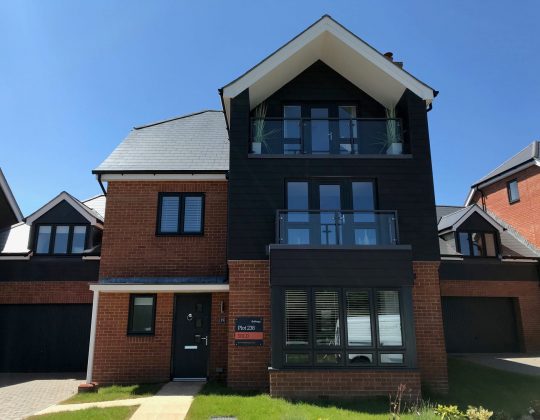 Whole House of Windows in Anthracite Grey Wiltshire